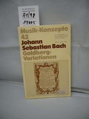 Johann Sebastian Bach, Goldberg-Variationen. Musik-Konzepte ; H. 42