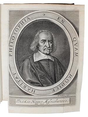 Bild des Verkufers fr Opera Philosophica, Quae Latin scripsit, Omnia. Ant quidem per partes, nunc autem, post cognitas omnium Objectiones, conjunctim & accuratis Edita. [8 parts]. [Including "leviathan" for the first time in Latin]. - [CONTAINING THE EDITIO PRINCEPS OF THE LATIN TRANSLATION OF "LEVIATHAN"] zum Verkauf von Lynge & Sn ILAB-ABF