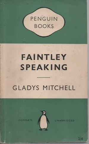 Seller image for Faintley Speaking for sale by C P Books Limited