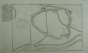Toul oder Tul. Kupferstich aus Bodenehr "Force d'Europe, oder die Merckwürdigst- und Fürnehmste, ...
