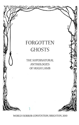 Bild des Verkäufers für Forgotten Ghosts: The Supernatural Anthologies of Hugh Lamb zum Verkauf von Book Booth