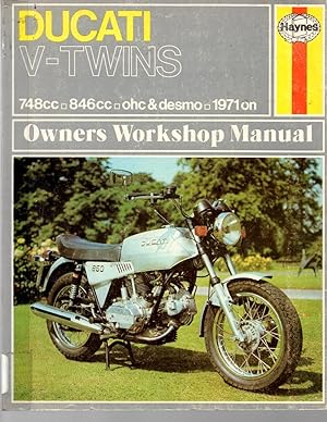 Imagen del vendedor de Ducati V-Twins 748cc 846cc ohc & desmo 1971 on a la venta por Book Booth