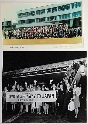 Collection of photographs documenting an early U. S. Toyota dealer's trip to Japan to be part of ...