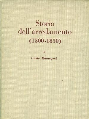 Bild des Verkufers fr Storia dell'arredamento (1500-1850) zum Verkauf von Librodifaccia