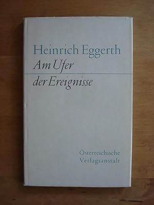 Image du vendeur pour Am Ufer der Ereignisse - Gedichte mis en vente par Antiquariat Birgit Gerl