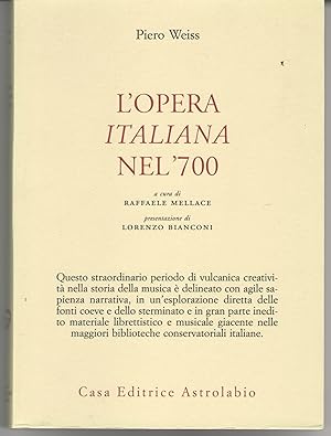 L'Opera Italiana del '700
