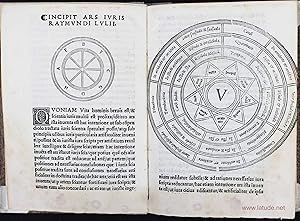 Ars juris illuminati doctoris R. Lulii. Que breuissima è et artificio quodam intellectuali clauditur