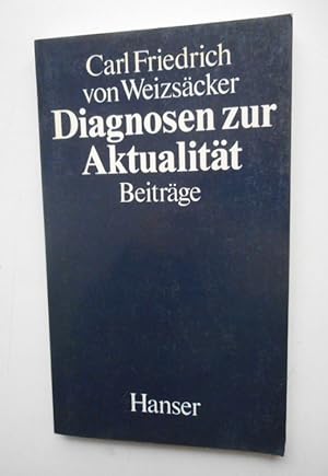 Imagen del vendedor de Diagnosen zur Aktualitt. Beitrge. a la venta por Der Buchfreund