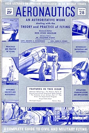 Aeronautics Issue Number 28 Vol. V