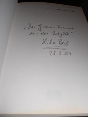 Bild des Verkufers fr Gottes Mhlen, signierte Ausgabe zum Verkauf von Verlag Robert Richter