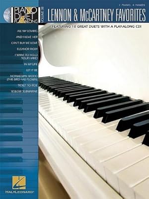 Bild des Verkufers fr Lennon & McCartney Favorites: Piano Duet Play-Along Volume 38 zum Verkauf von AHA-BUCH GmbH