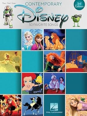 Bild des Verkufers fr Contemporary Disney - 3rd Edition : 50 Favorite Songs zum Verkauf von AHA-BUCH GmbH