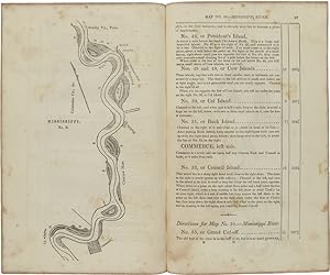 THE WESTERN PILOT; CONTAINING CHARTS OF THE OHIO RIVER AND OF THE MISSISSIPPI, FROM THE MOUTH OF ...
