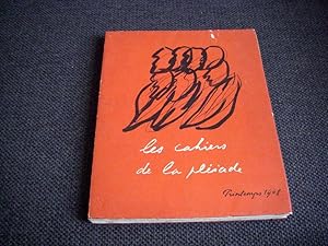 Image du vendeur pour Cahiers de la Pliade - Printemps 1948 mis en vente par Bibliopuces