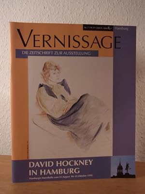 Bild des Verkufers fr Vernissage. Ausgabe 7 / 1995: David Hockney in Hamburg. Ausstellung in der Hamburger Kunsthalle, 25. August bis 22. Oktober 1995 zum Verkauf von Antiquariat Weber
