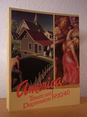 Imagen del vendedor de America. Traum und Depression 1920/1940. Ausstellung Neue Gesellschaft f�r Bildende Kunst in den R�umen der Akademie der K�nste, Berlin (West), 09. November - 28. Dezember 1980, und Kunstverein Hamburg, 11. Januar - 15. Februar 1981 a la venta por Antiquariat Weber