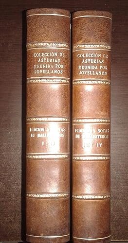COLECCION DE ASTURIAS. I, II, III y IV. En dos vols. Completa