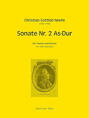 Sonate Nr. 2 für Violine und Klavier As-Dur (aus: Sechs Klaviersonaten mit Begleitung einer Violine)