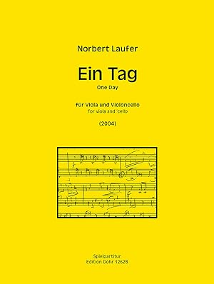 Seller image for Ein Tag fr Viola und Violoncello (2004) for sale by Verlag Christoph Dohr