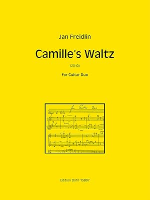 Bild des Verkufers fr Camille's Waltz fr Gitarrenduo (2010) zum Verkauf von Verlag Christoph Dohr