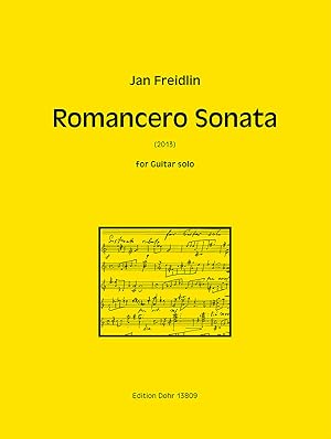 Bild des Verkufers fr Romancero Sonata fr Gitarre solo (2013) zum Verkauf von Verlag Christoph Dohr