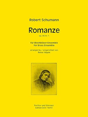 Bild des Verkufers fr Romanze op. 94/1 (fr Blechblser-Ensemble) zum Verkauf von Verlag Christoph Dohr