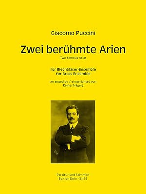 Seller image for Zwei berhmte Arien (fr Blechblser-Ensemble) for sale by Verlag Christoph Dohr