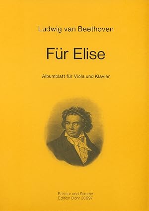 Seller image for Fr Elise -Albumblatt fr Viola und Klavier- for sale by Verlag Christoph Dohr