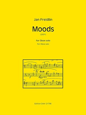 Bild des Verkufers fr Moods fr Oboe solo (2001) zum Verkauf von Verlag Christoph Dohr