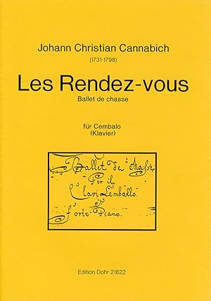 Bild des Verkufers fr Les Rendez-Vous fr Cembalo oder Klavier -Ballet de Chasse- zum Verkauf von Verlag Christoph Dohr