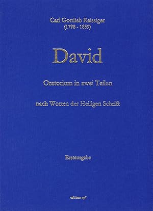 Bild des Verkufers fr David -Oratorium nach Texten der Heiligen Schrift- zum Verkauf von Verlag Christoph Dohr