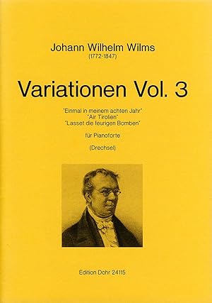 Bild des Verkufers fr Variationen Vol. 3 fr Pianoforte zum Verkauf von Verlag Christoph Dohr