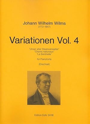 Bild des Verkufers fr Variationen Vol. 4 fr Pianoforte zum Verkauf von Verlag Christoph Dohr