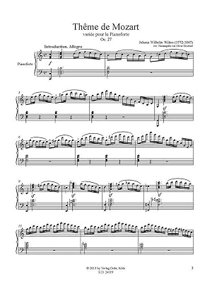 Bild des Verkufers fr Variationen Vol. 5 fr Pianoforte zum Verkauf von Verlag Christoph Dohr