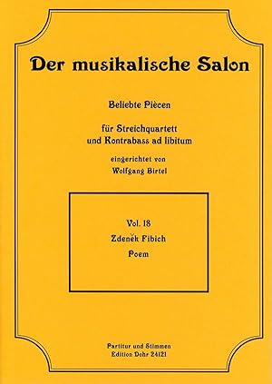 Image du vendeur pour Poem (fr Streichquartett) mis en vente par Verlag Christoph Dohr