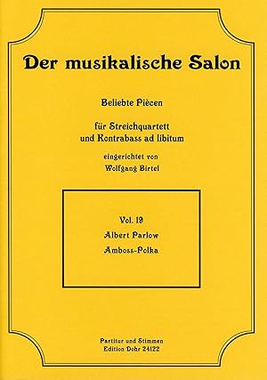 Immagine del venditore per Amboss-Polka (fr Streichquartett) venduto da Verlag Christoph Dohr