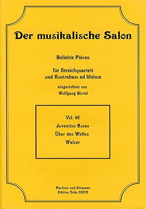 Immagine del venditore per Sobre las Olas (ber den Wellen) -Walzer- (fr Streichquartett) venduto da Verlag Christoph Dohr