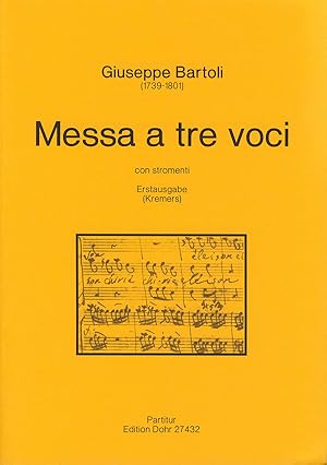 Seller image for Messa a tre voci con stromenti F-Dur for sale by Verlag Christoph Dohr