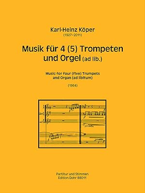 Musik für 4 (5) Trompeten und Orgel (1964)