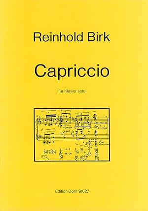 Capriccio zwölftönig für Klavier (1990)