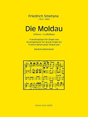 Bild des Verkufers fr Die Moldau -Transkription fr Orgel solo (1985)- zum Verkauf von Verlag Christoph Dohr