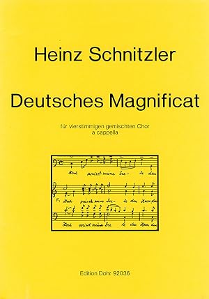 Deutsches Magnificat für vierstimmigen gemischten Chor a cappella (1982)