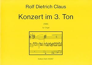 Immagine del venditore per Konzert im 3. Ton fr Orgel (1986) venduto da Verlag Christoph Dohr