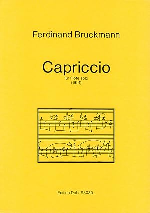 Capriccio für Flöte solo (1991)