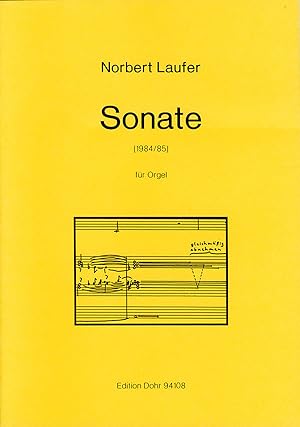 Seller image for Sonate fr Orgel (1984/85) for sale by Verlag Christoph Dohr