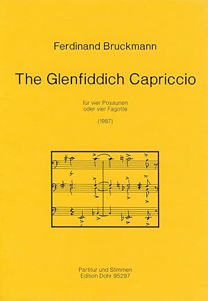 Bild des Verkufers fr The Glennfiddich Capriccio fr vier Posaunen oder vier Fagotte (1987) zum Verkauf von Verlag Christoph Dohr