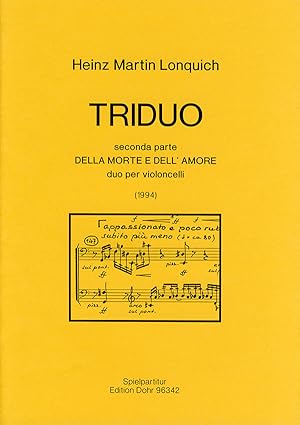 Triduo seconda parte "Della morte e dell'amore" (1994) -Duo per Violoncelli-