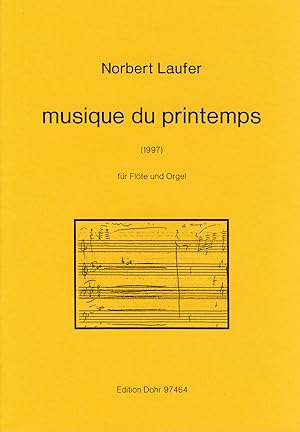 Seller image for musique du printemps fr Flte und Orgel (1997) for sale by Verlag Christoph Dohr