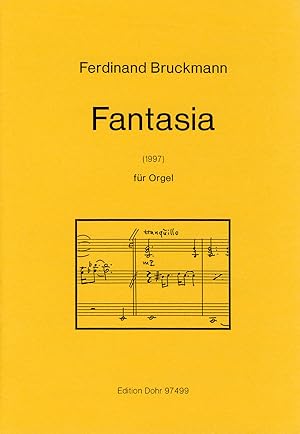 Bild des Verkufers fr Fantasia fr Orgel (1997) zum Verkauf von Verlag Christoph Dohr