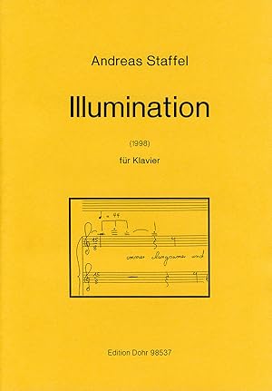 Immagine del venditore per Illumination fr Klavier (1998) -Poem nach Arthur Rimbaud (Qu'est-ce que pour nous, mon Coeur)- venduto da Verlag Christoph Dohr